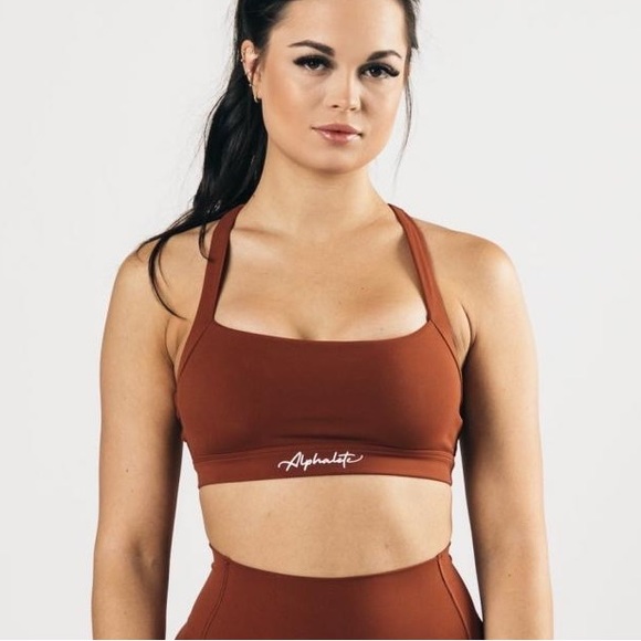 Alphalete Balance Bra - Cinnamon - Picture 1 of 4